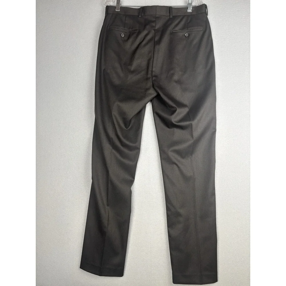 Daniel Cremieux Signature Collection Dress Pants Mens 34x32 Brown Formal 4232